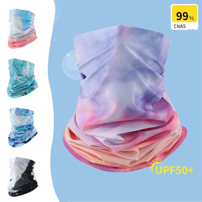 Fishing Mask Sun Protection - Mode couleur sans couture cyclisme Bandana