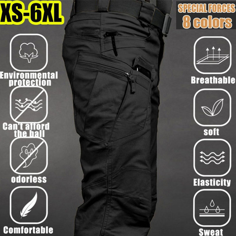 Fishing Pants Waterproof - Pantalon Cargo tactique pour hommes, grande