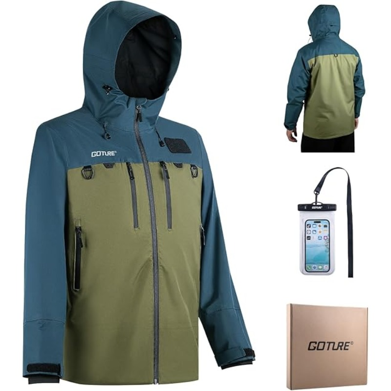 Fishing Jacket Waterproof - Vestes de pêche Goture respirantes et