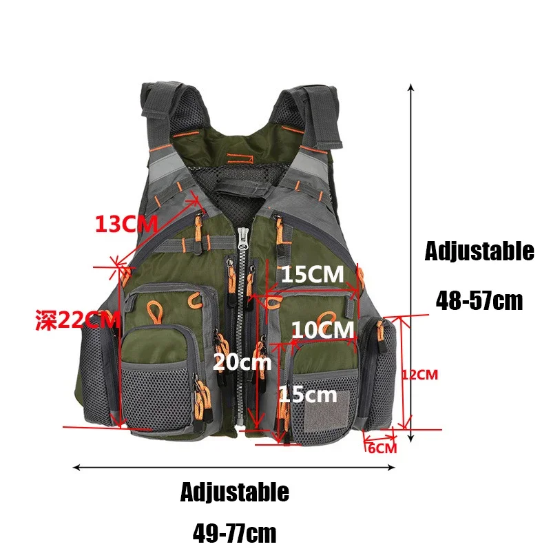 Gilet de Sauvetage Respirant à - Fishing Jacket Waterproof avis et prix