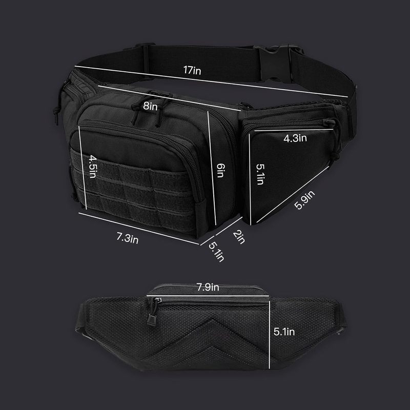 Sac banane multi-poches en Oxf - Fishing Belt avis et prix