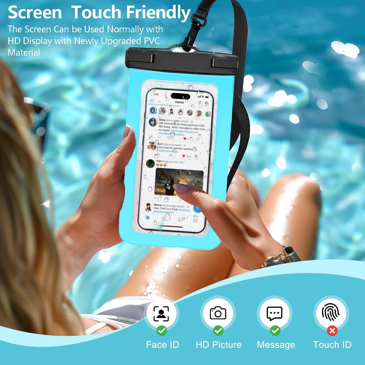 Pochette étanche pour téléphon - Fishing Bag Waterproof avis et prix