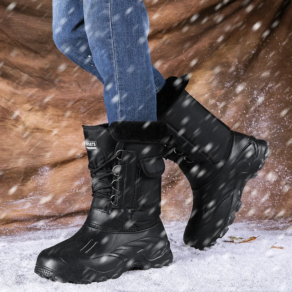 Bottes d'hiver pour hommes, ch - Fishing Boots avis et prix